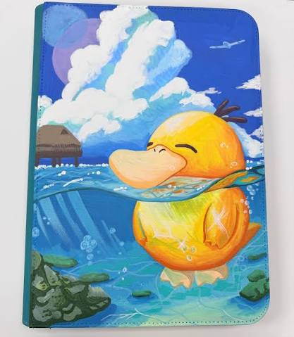 Custom Painted Binder